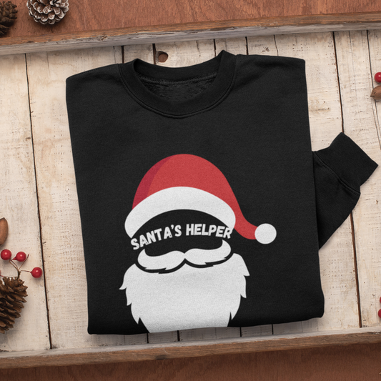 Santa's Helper, Christmas Sweatshirt, Womens Christmas Sweatshirt, Christmas Sweatshirts for Women, Christmas Women,Merry Christmas Sweatshi