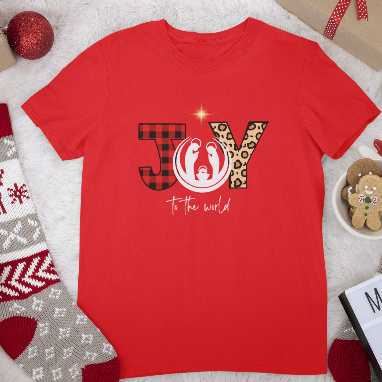 Joy To The World shirt, Christmas Christian Shirt, Christmas Party Shirt, Cute Christmas Sweatshirt, Joy Christmas Party Sweatshirt