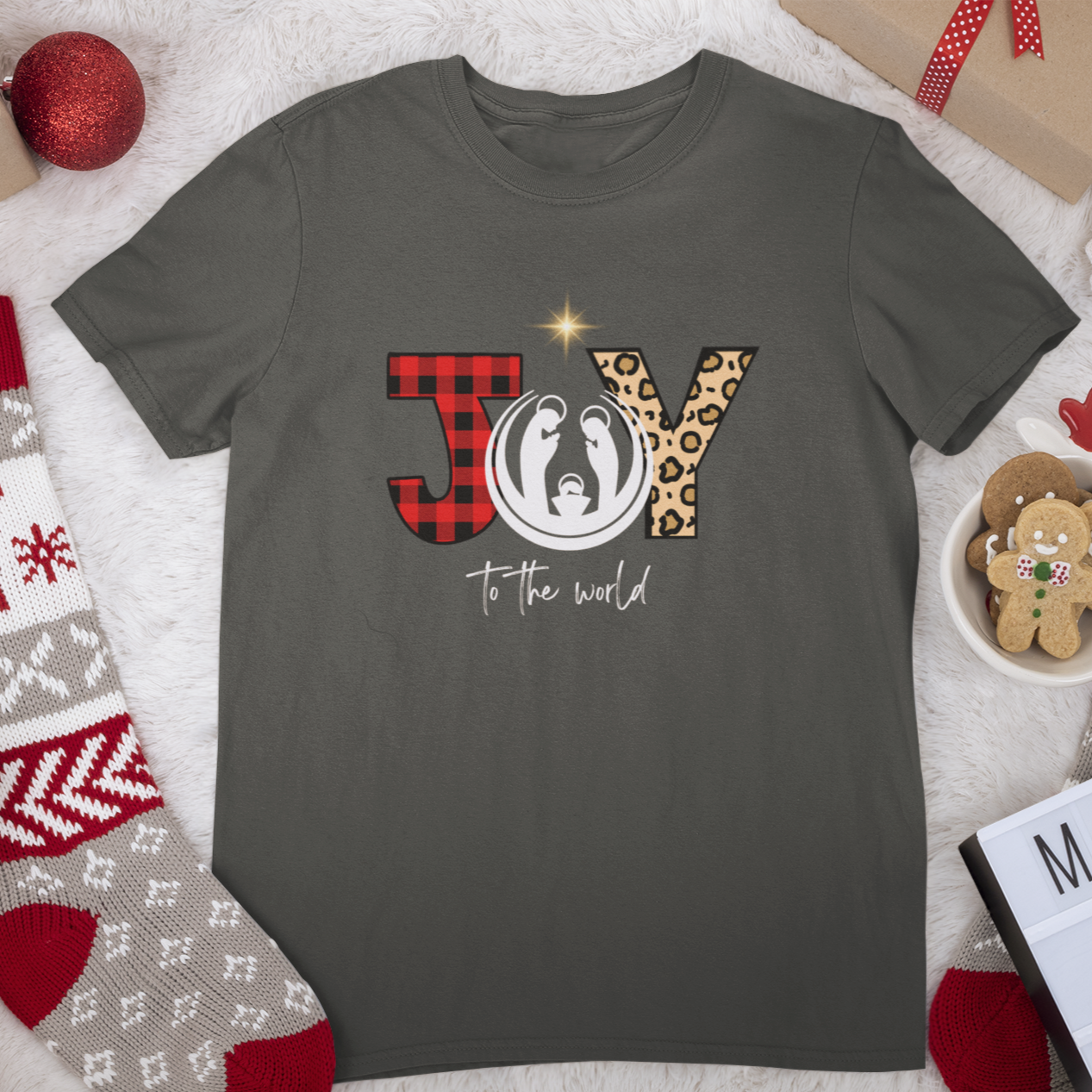 Joy To The World shirt, Christmas Christian Shirt, Christmas Party Shirt, Cute Christmas Sweatshirt, Joy Christmas Party Sweatshirt