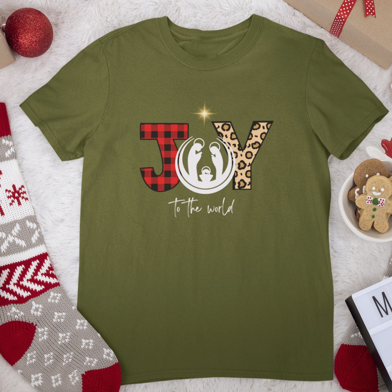 Joy To The World shirt, Christmas Christian Shirt, Christmas Party Shirt, Cute Christmas Sweatshirt, Joy Christmas Party Sweatshirt