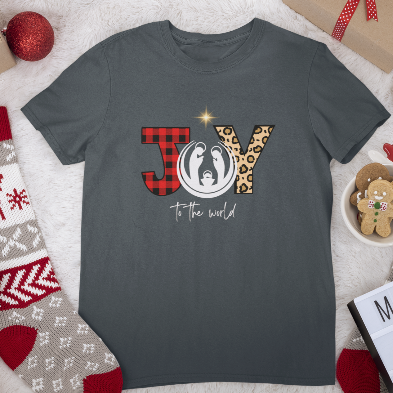 Joy To The World shirt, Christmas Christian Shirt, Christmas Party Shirt, Cute Christmas Sweatshirt, Joy Christmas Party Sweatshirt