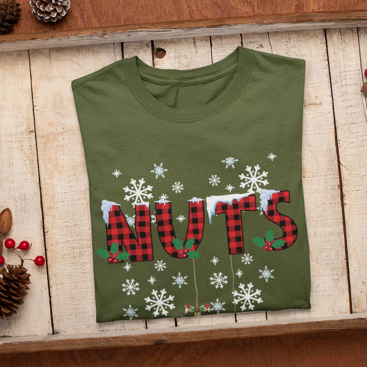 Chest Nuts Matching Christmas Sweatshirt Hoodie, Funny Christmas Gift For Wife Husband, Chest and Nuts Matching Couples Holiday Sweatshirts