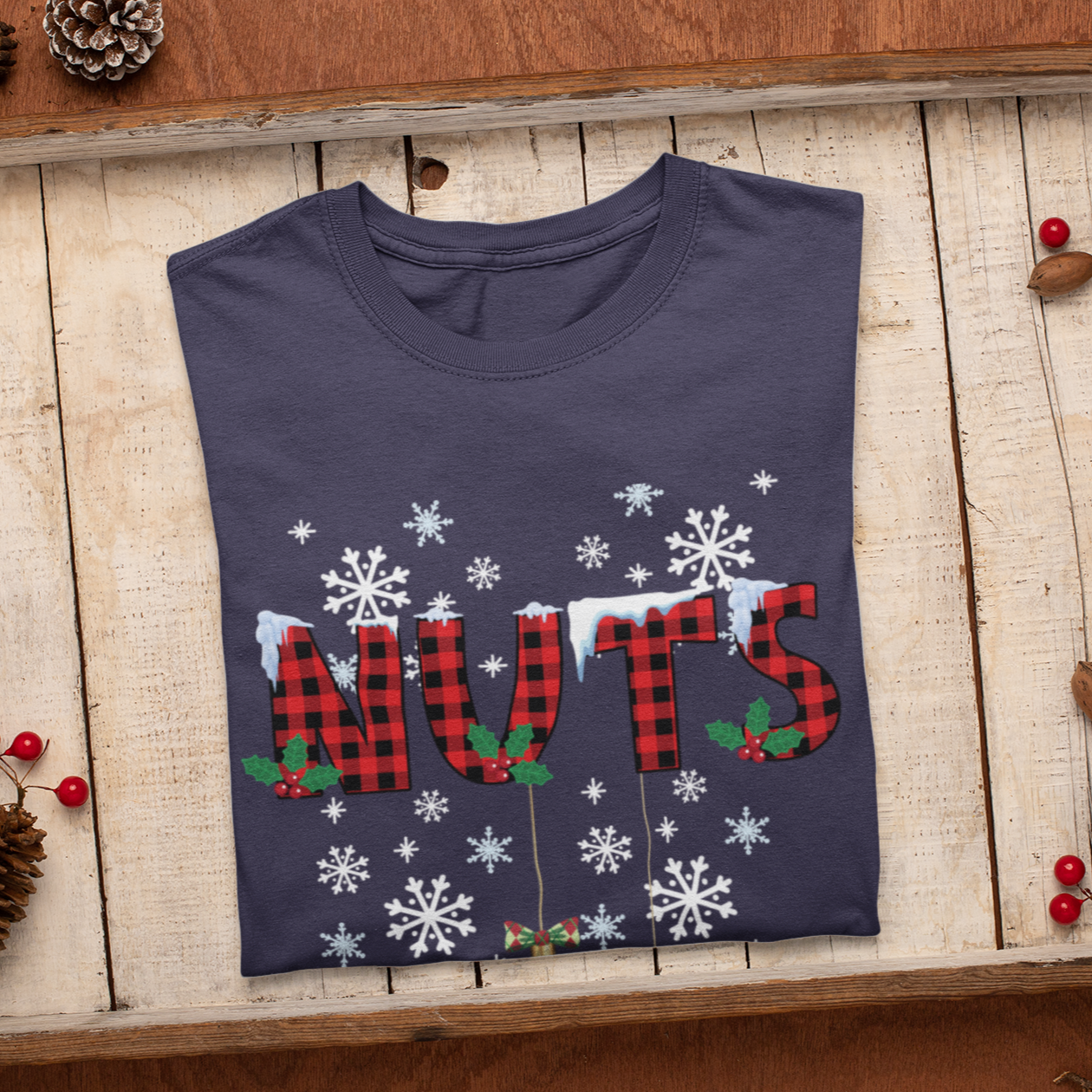 Chest Nuts Matching Christmas Sweatshirt Hoodie, Funny Christmas Gift For Wife Husband, Chest and Nuts Matching Couples Holiday Sweatshirts