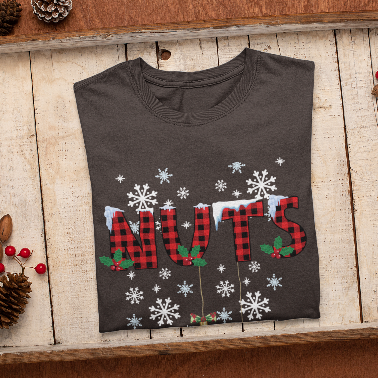 Chest Nuts Matching Christmas Sweatshirt Hoodie, Funny Christmas Gift For Wife Husband, Chest and Nuts Matching Couples Holiday Sweatshirts