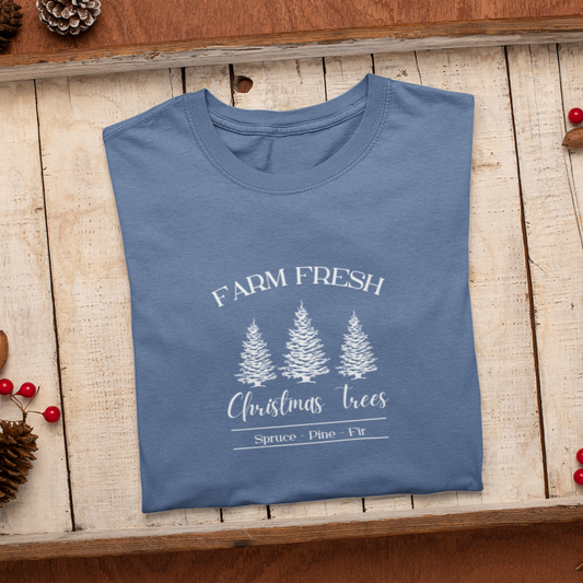 Farm Fresh Christmas Trees Shirt, Christmas Shirt, Christmas Gift, Christmas Sweatshirt, Christmas gift for family, Holiday Shirt, Xmas Gift