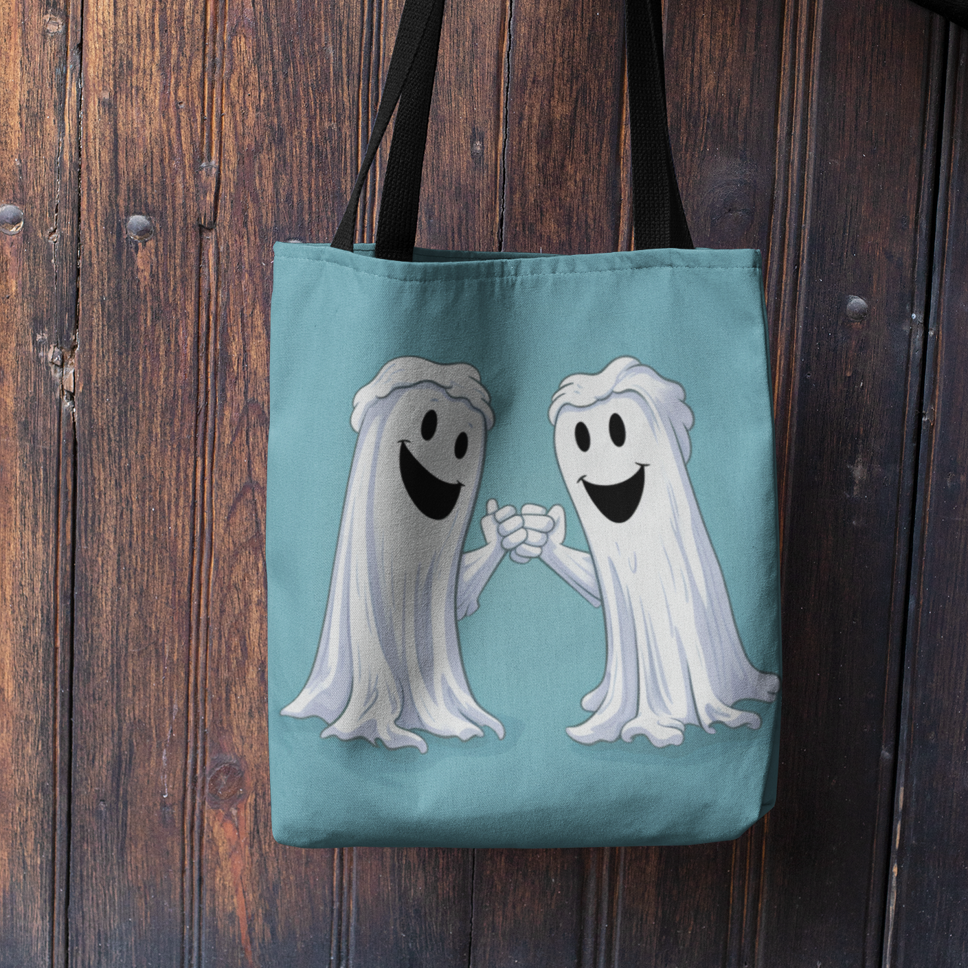 Halloween Ghost Tote Bag, Halloween Tote, Halloween Tote Bags, Tote bag Mockup Halloween, Tote Bags Halloween, Halloween Trick or Treat Bag