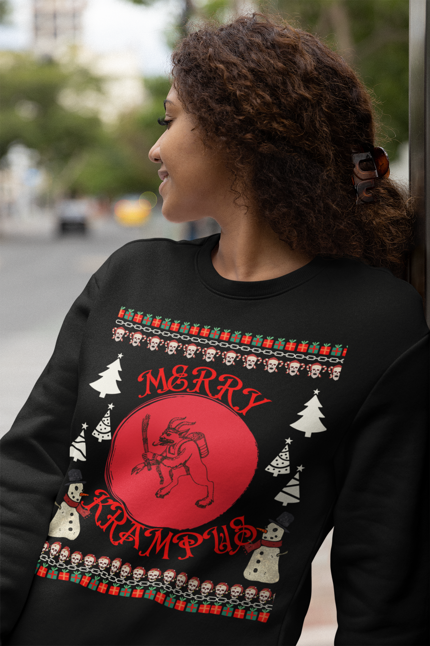 Krampus Sweatshirt, Merry Krampus Christmas Sweatshirt, Krampus Ugly Christmas Sweater, Krampus Sweatshirt, Krampus Shirt, Krampus Gifts