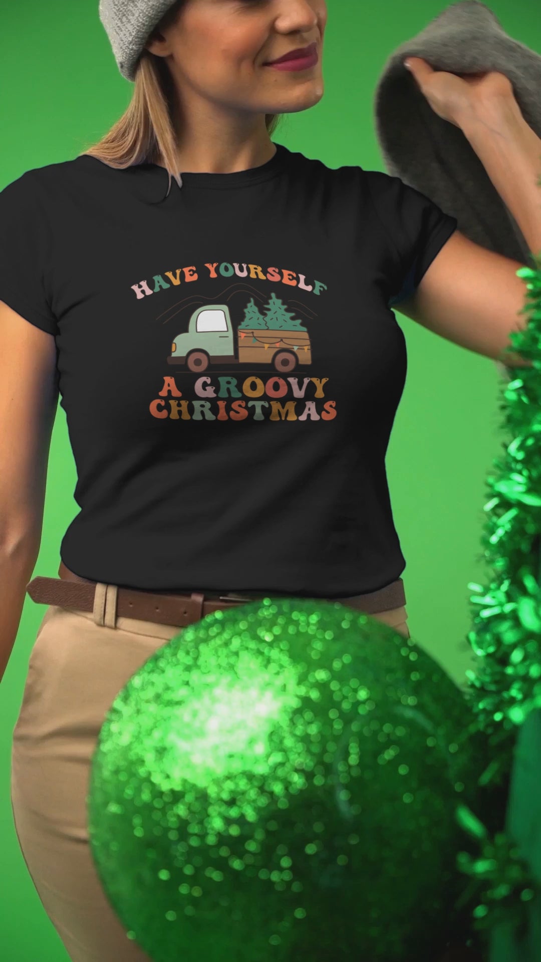 Have Yourself A Groovy Christmas Shirt,Winter Shirt,Groovy Shirt, Christmas Groovy Shirt, Shirt For Christmas,Holiday Shirt, Retro Xmas