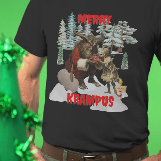 Krampus Ugly Christmas shirt, Christmas, Saint Nicholas, Chains, Austria, Croatia, Hungary, Germany, Goat shirt, Merry Krampus