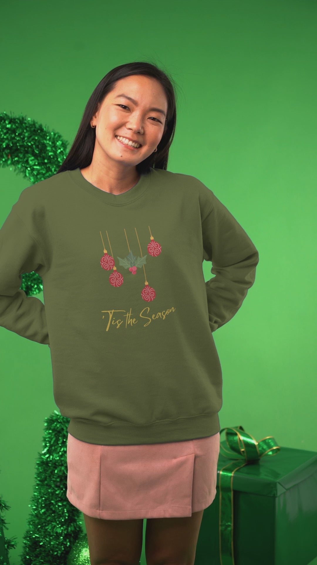 Tis The Season Christmas Sweatshirt, Christmas Tis The Season Sweatshirt, Merry Christmas Sweatshirt, Christmas Sweatshirt, Cute Winter Sweatshirt