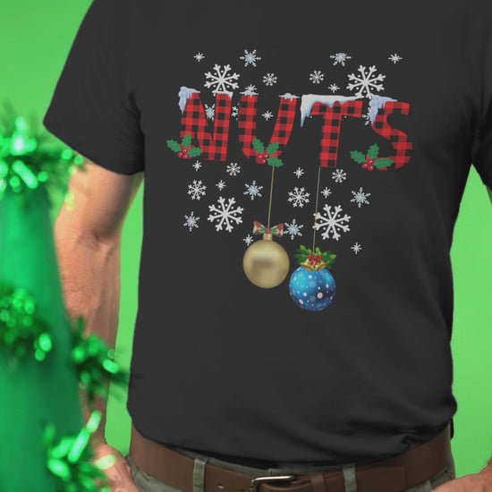 Chest Nuts Matching Christmas Sweatshirt Hoodie, Funny Christmas Gift For Wife Husband, Chest and Nuts Matching Couples Holiday Sweatshirts