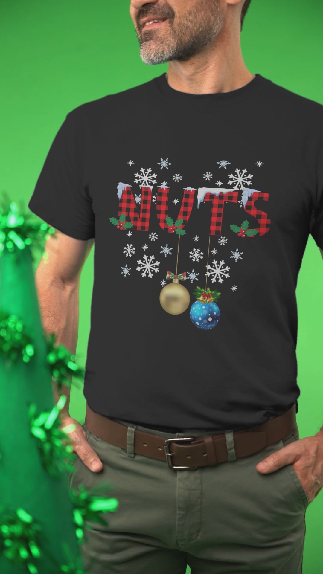 Chest Nuts Matching Christmas Sweatshirt Hoodie, Funny Christmas Gift For Wife Husband, Chest and Nuts Matching Couples Holiday Sweatshirts