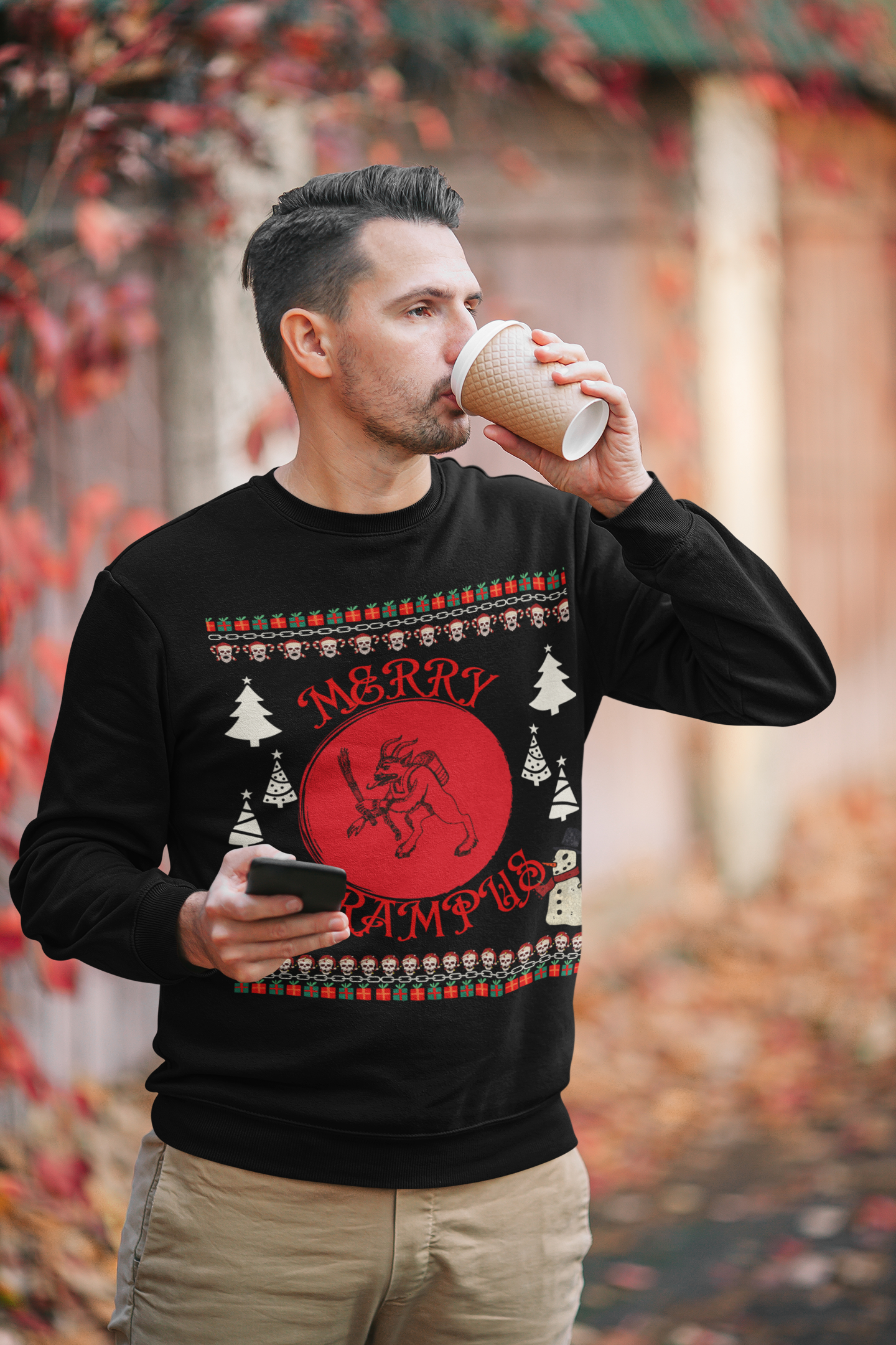 Krampus Sweatshirt, Merry Krampus Christmas Sweatshirt, Krampus Ugly Christmas Sweater, Krampus Sweatshirt, Krampus Shirt, Krampus Gifts