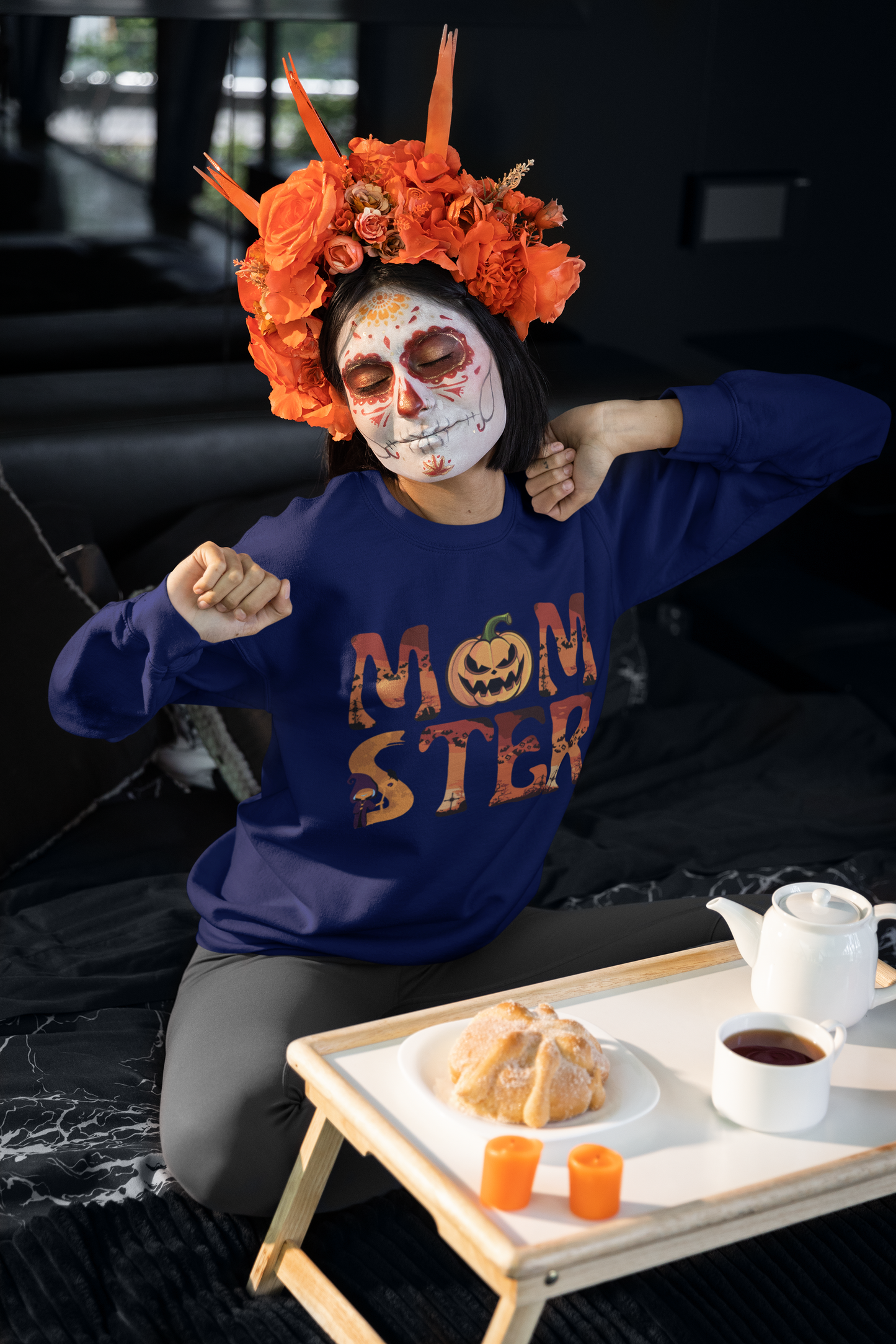 Momster Halloween Shirt, Halloween Sweatshirt, Fall Sweatshirt Spooky Season TShirt, Fall Shirts for Women Momster Sweatshirt Momster Shirt