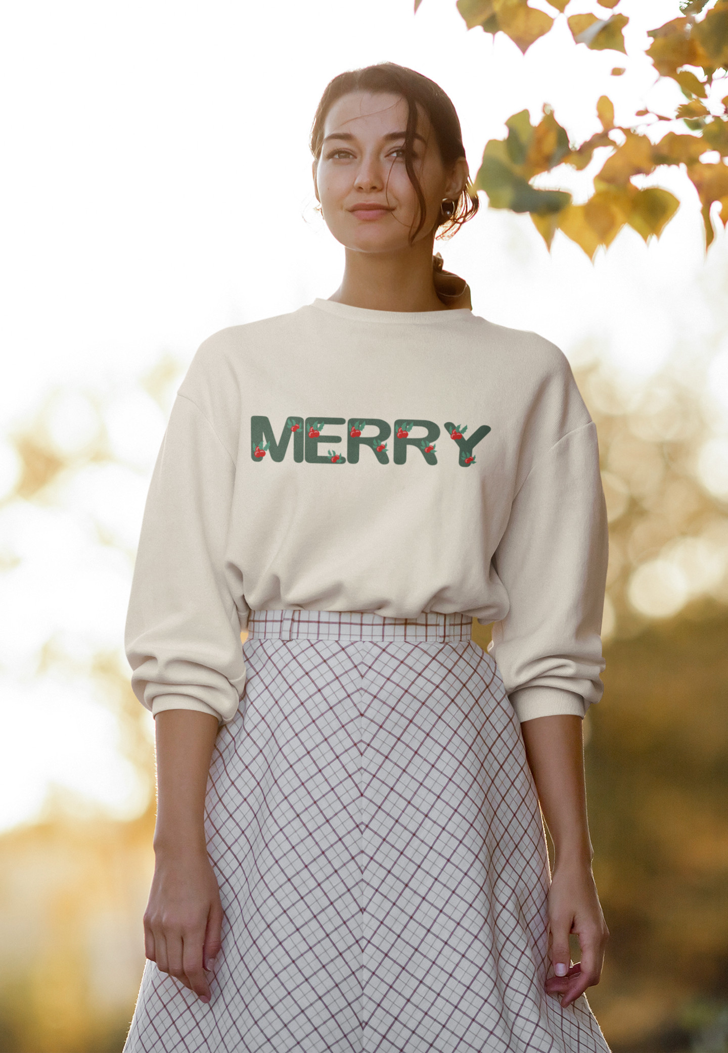 Merry Sweatshirt, Merry Christmas Shirt for Women, Christmas Crewneck Sweatshirt, Ugly Christmas Sweater, Cute Christmas Sweatshirt, Xmas