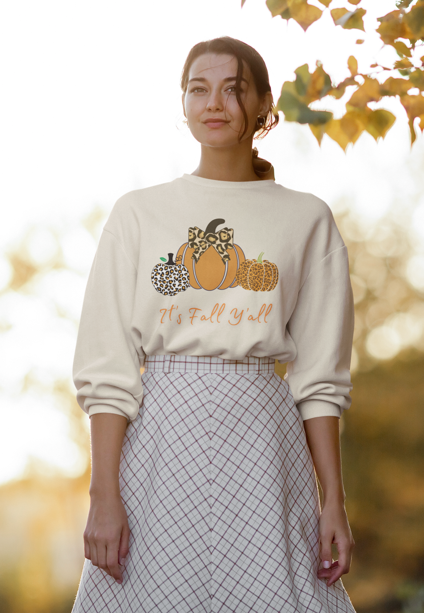 Its Fall Yall Sweatshirt for Women, Halloween Sweatshirt, Fall Shirts Pumpkin Shirt, Fall Crewneck Womens Thanksgiving Shirt, Pumpkin Shirt