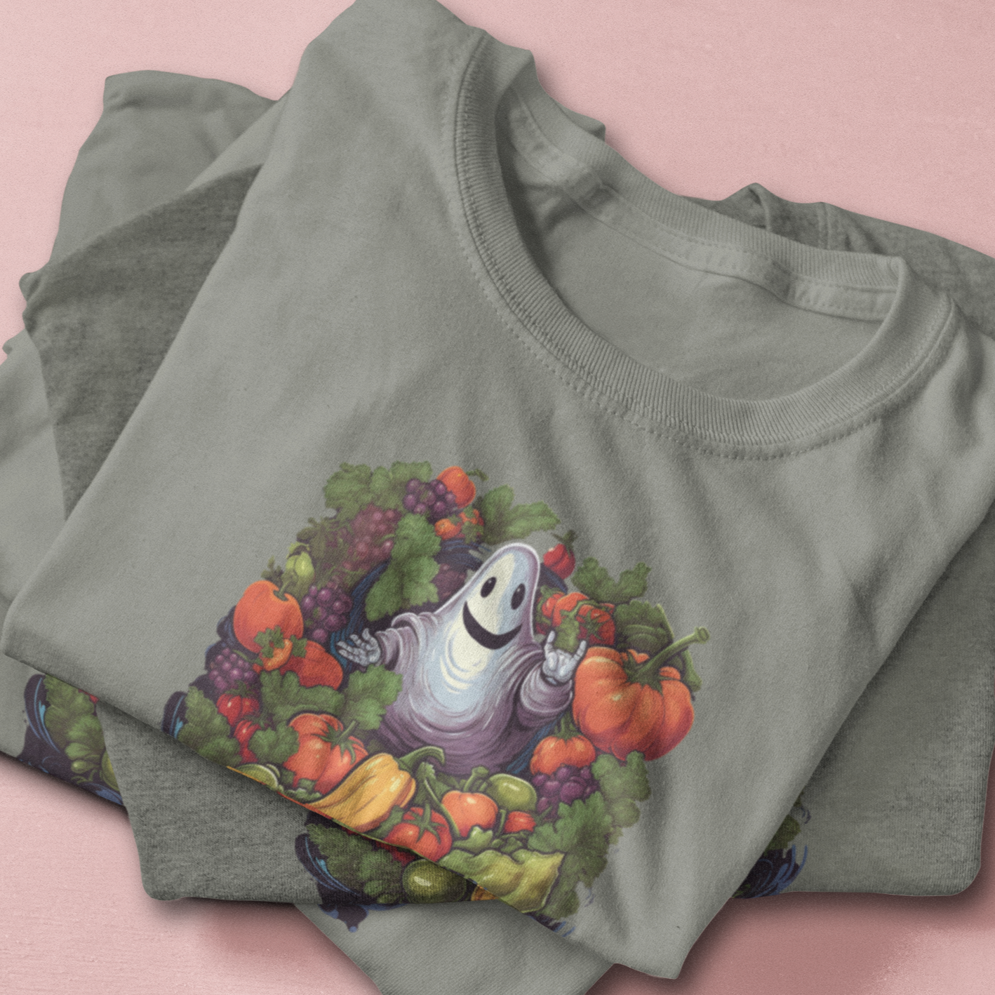 Healthy Haunts and Happy Hearts,  Retro Halloween Shirt, Retro Fall Shirt, Vintage Halloween,Womens Halloween, Mens Halloween, Ghost T-Shirt