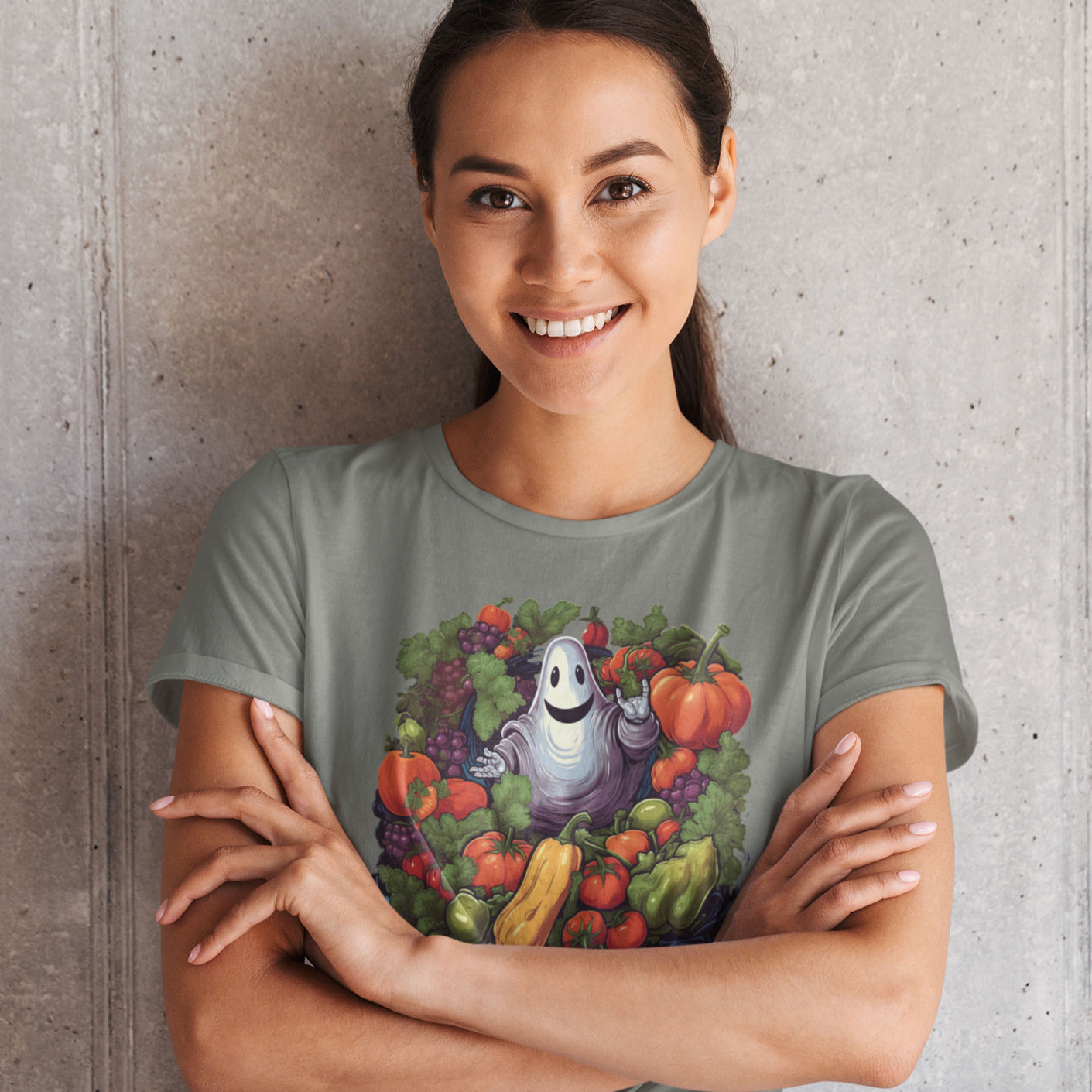 Healthy Haunts and Happy Hearts,  Retro Halloween Shirt, Retro Fall Shirt, Vintage Halloween,Womens Halloween, Mens Halloween, Ghost T-Shirt