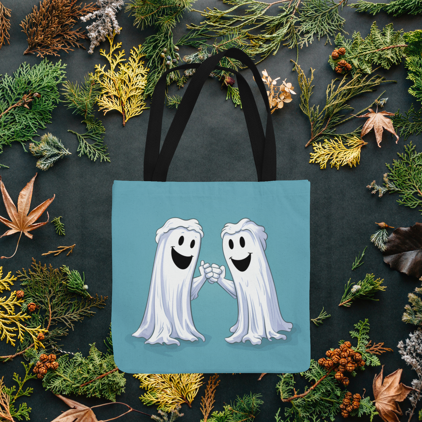 Halloween Ghost Tote Bag, Halloween Tote, Halloween Tote Bags, Tote bag Mockup Halloween, Tote Bags Halloween, Halloween Trick or Treat Bag