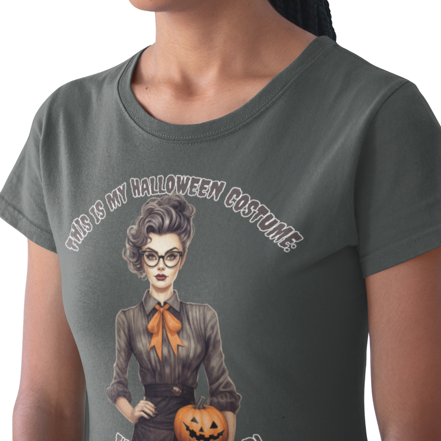 This Is My Halloween Costume: I'm an Educator!  Retro Halloween Shirt, Retro Fall Shirt, Vintage Halloween,Womens Halloween, Mens Halloween