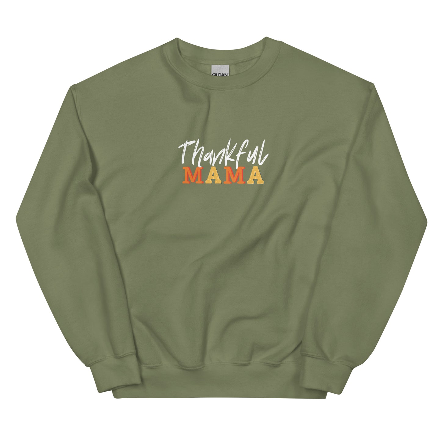 Thankful MAMA Sweatshirt, Fall Coffee Sweatshirt for Women, Vintage Thanksgiving Sweater, Fall Crewneck, Fun Fall Sweatshirt, Autumn Sweatsh