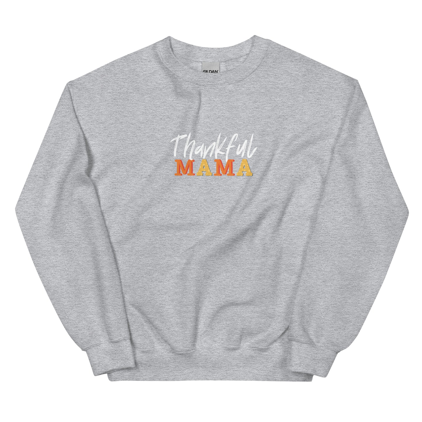 Thankful MAMA Sweatshirt, Fall Coffee Sweatshirt for Women, Vintage Thanksgiving Sweater, Fall Crewneck, Fun Fall Sweatshirt, Autumn Sweatsh